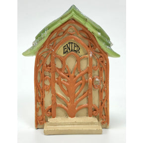 Polystone Mini Classic Fairy Statuary Door, U03-0601232-1120