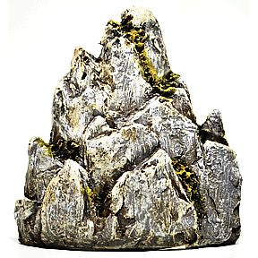 Polystone Mini Garden Mountain U03-0801232-0070-a single mini mountain. Garden décor.