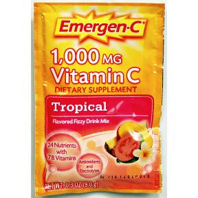 Emergen-C® Dietary Supplement - Tropical V01-0270403-1100-Dietary supplement in 0.3 oz packet.