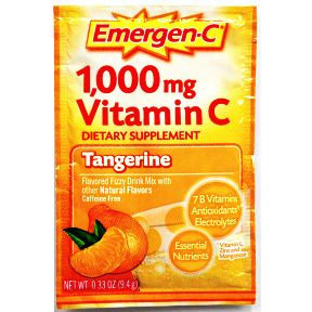 Emergen-C® Dietary Supplement - Tangerine V01-0270405-1100-0.33 oz packet.