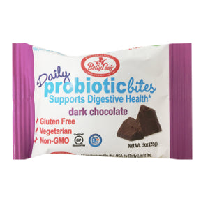 Betty Lou's® Probiotic Bites Dark Chocolate, V01-0332702-8100